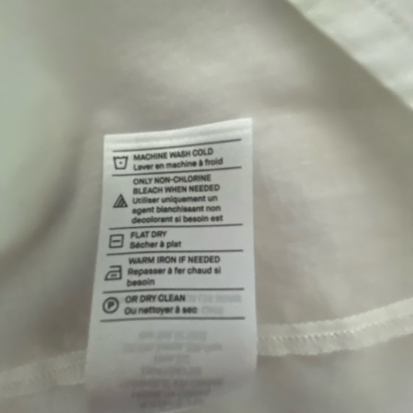 VINCE OVERSIZED WHITE BLOUSE - Picture 4 of 10